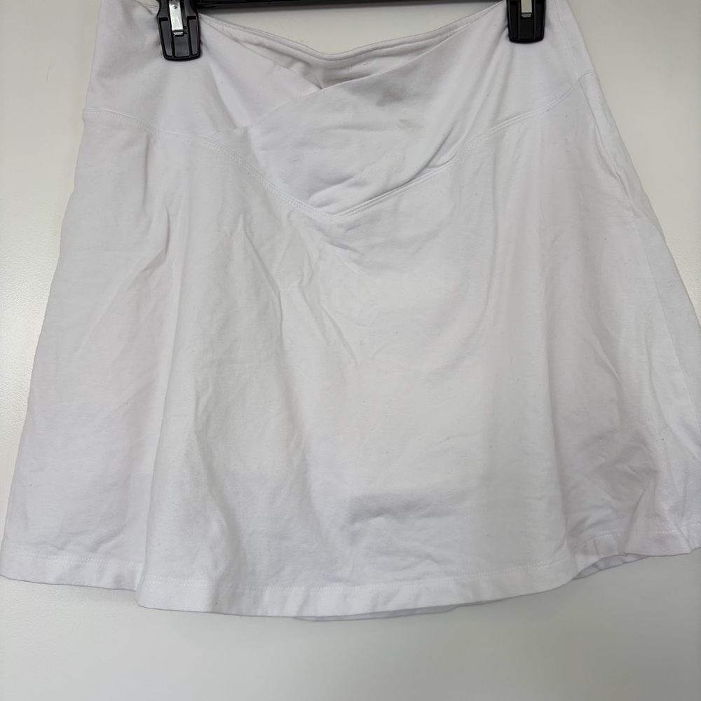 Pink Victorias Secret Sport Short Skirt Cross Band White Pockets Size XL
